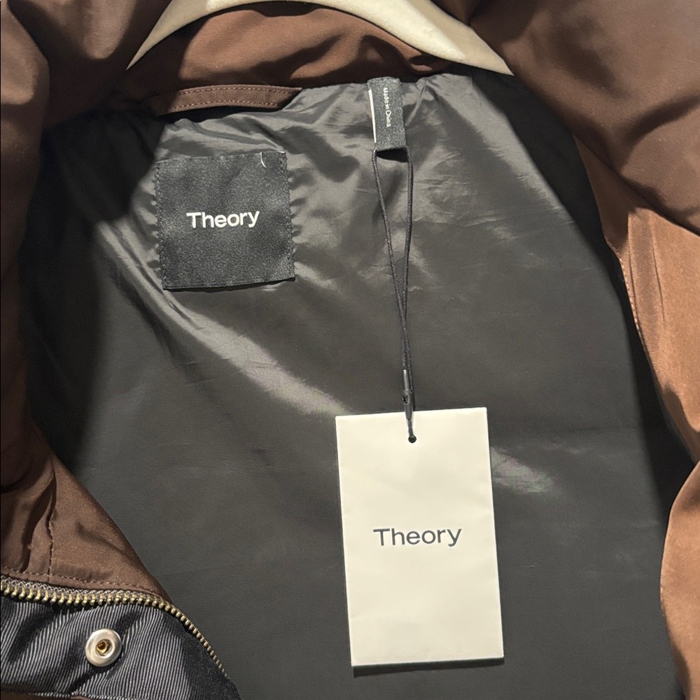 THEORY puffer long line vest - Picture 2 of 9